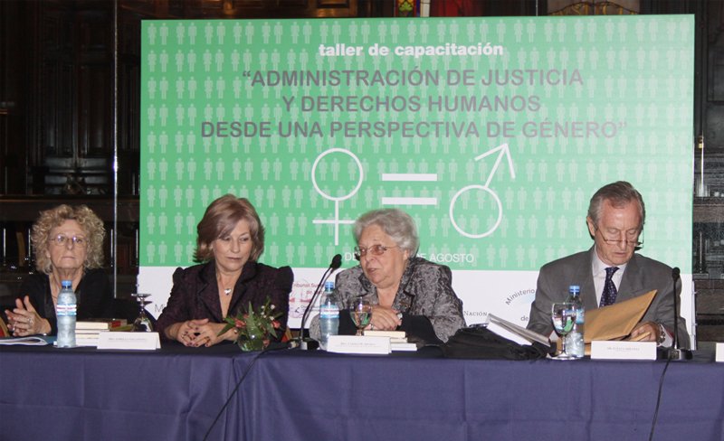 Finalizaron talleres sobre administracin de justicia con perspectiva de gnero