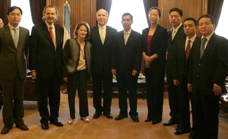 El Alto Tribunal suscribi un convenio con la Corte Suprema Popular de China