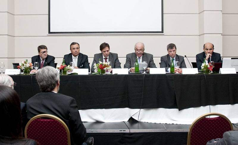 Quinta Conferencia Nacional de Jueces: fotos del panel Vigencia del sistema acusatorio y disponibilidad de la accin penal