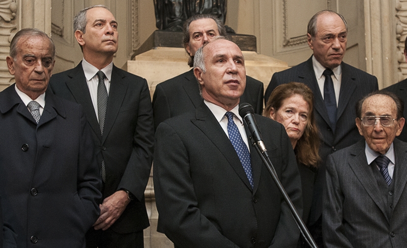 Acto en homenaje a Carmen Argibay realizado en el Palacio de Tribunales