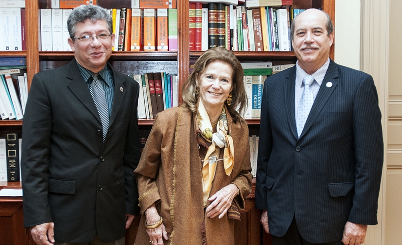 Highton recibi en el Palacio de Tribunales a representantes de la OEA