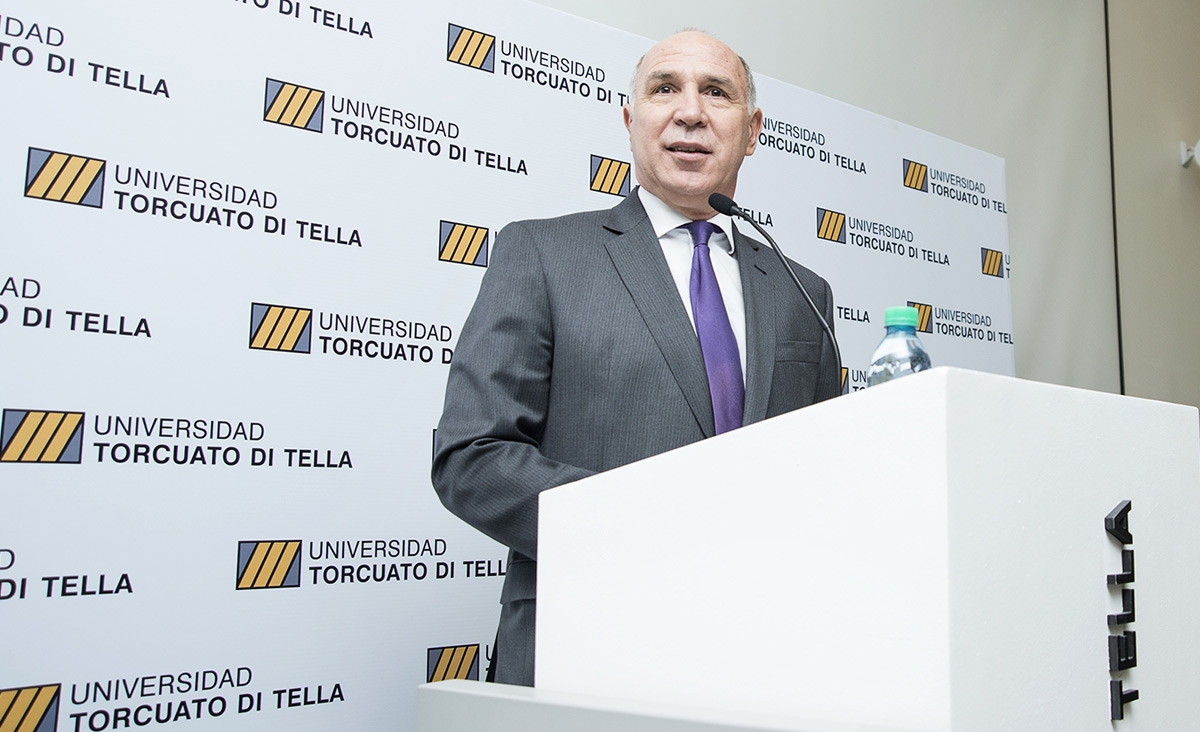 Lorenzetti brind una conferencia en la Universidad Torcuato Di Tella sobre el nuevo Cdigo Civil y Comercial