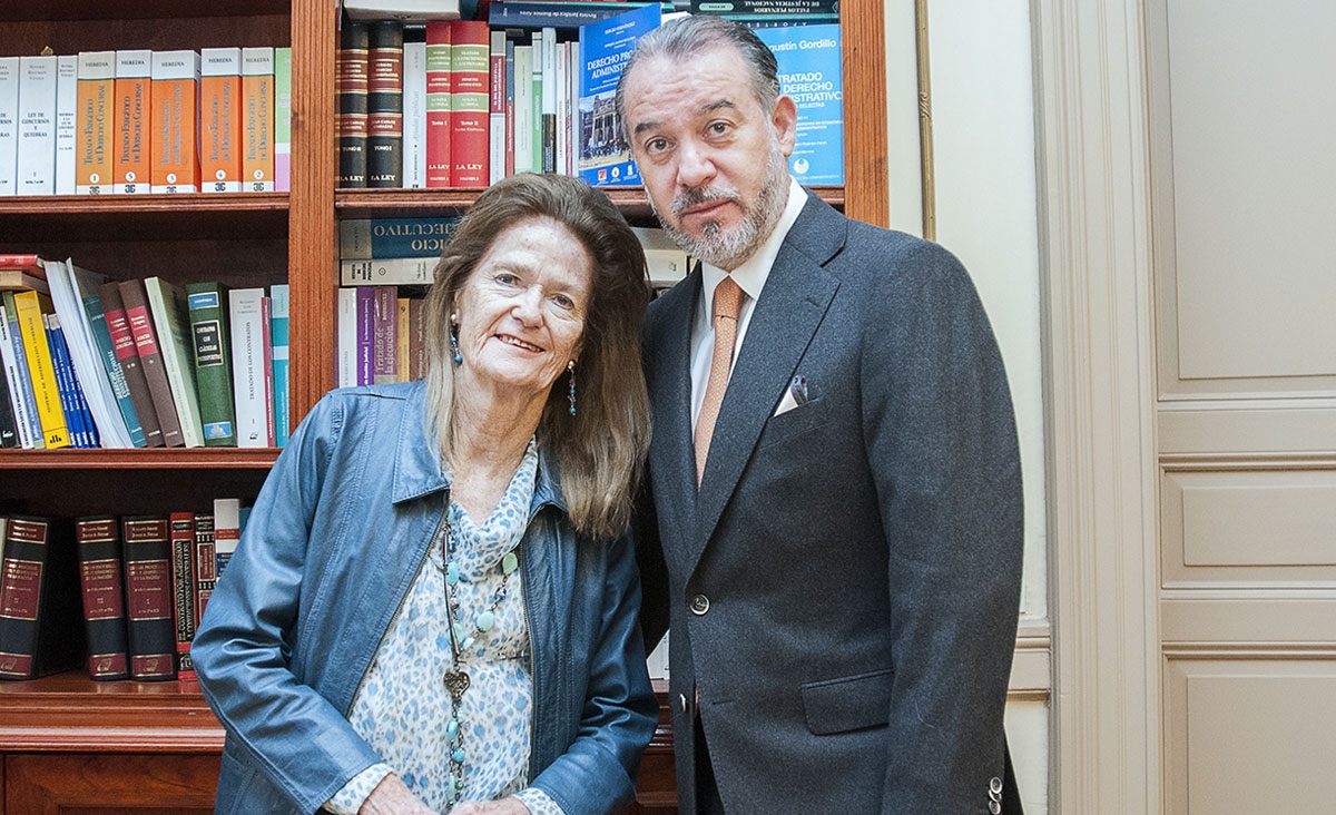 Elena Highton de Nolasco recibi al senador mexicano Ral Cervantes Andrade