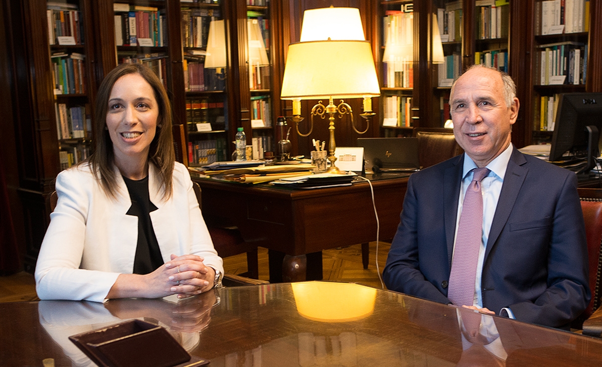 Lorenzetti se reuni con Mara Eugenia Vidal