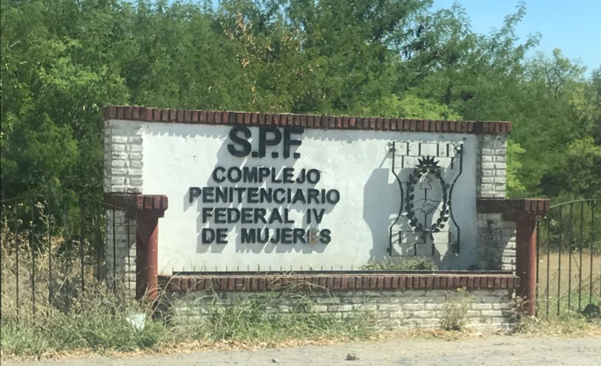 El Sistema Interinstitucional de Control de Crceles monitore el Complejo Penitenciario Federal IV de Mujeres