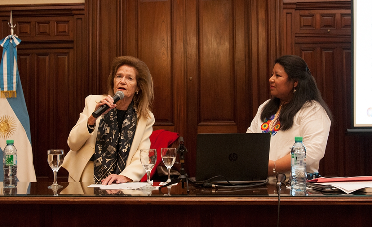 Se realiz la videoconferencia Acceso a Justicia de los pueblos indgenas, organizada por la Oficina de la Mujer