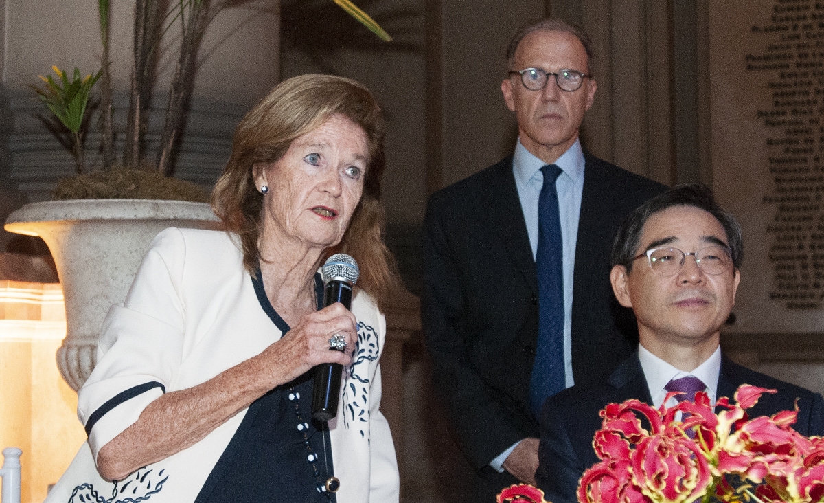 Con una cena en el Patio de Honor del Palacio de Tribunales dio inicio la primera reunin del J20