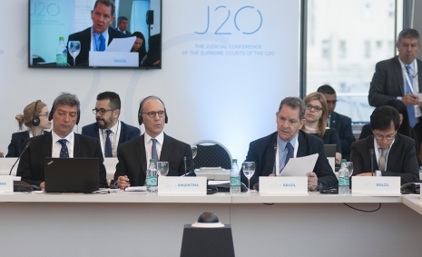Derecho y Justicia, Sustentabilidad, Derechos Sociales y Anticorrupcin, ejes del primer da del J20